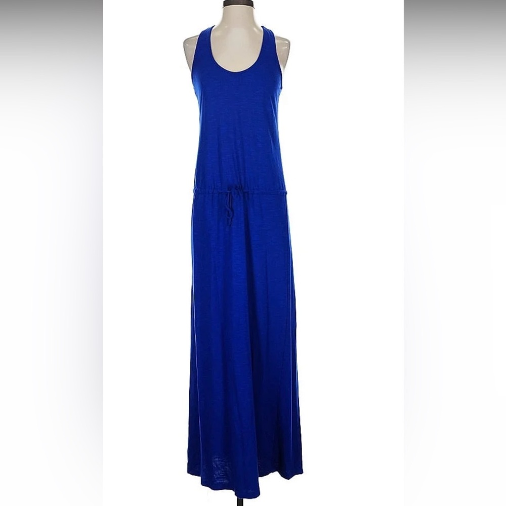Revolve Lanston Blue Maxi Scoop Neck Sundress for Casual Occasions